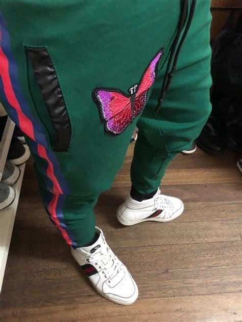 gucci gg joggers|Gucci joggers snake.